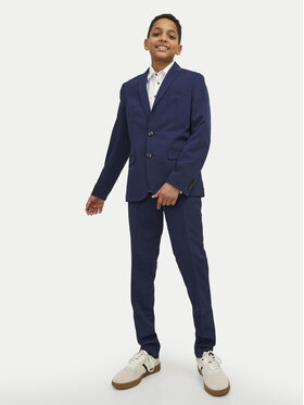 Jack&Jones Junior Jack&Jones Junior Odijelo Solar 12198318 Tamnoplava Super Slim Fit
