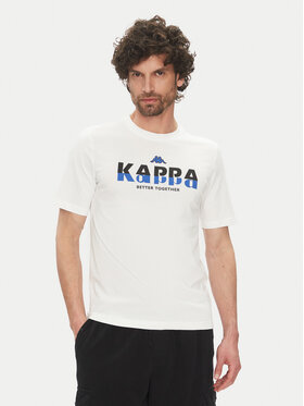 Kappa Kappa T-shirt 351U8KW 001 Bijela Regular Fit