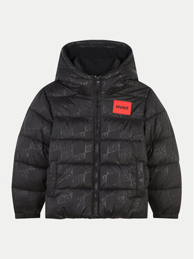 HUGO HUGO Μπουφάν χειμωνιάτικο G00199 M Μαύρο Regular Fit