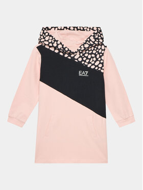 EA7 Emporio Armani EA7 Emporio Armani Rochie de zi 6RFA09 FJCQZ 24BQ Roz Regular Fit