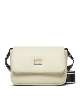 Tommy Jeans Tommy Jeans Handtasche Tjw City Girl Small Flap Cross AW0AW15812 Beige