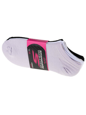 Skechers Skechers Calzini corti da uomo Skechers 3pk Womens Super Stretch Socks Multicolore