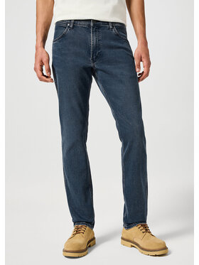 Wrangler Wrangler Jeansy GREENSBORO Niebieski Regular Fit