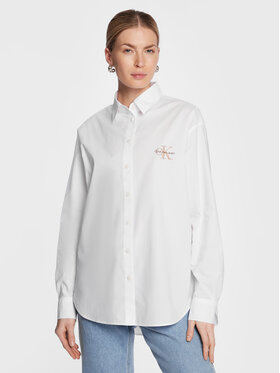 Calvin Klein Jeans Calvin Klein Jeans Košeľa J20J220515 Biela Regular Fit