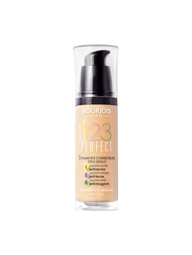 Bourjois Bourjois Bourjois 123 Perfect Foundation podkład ujednolicający 52 Vanilla 30ml Podkład czarny