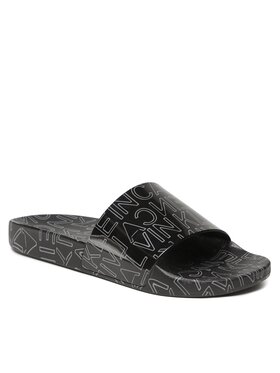 Calvin Klein Calvin Klein Papucs Pool Slide Rubber HM0HM01062 Fekete