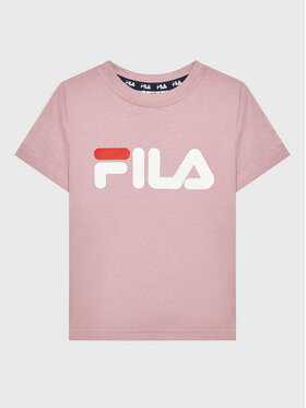 Fila Fila T-Shirt Sala Logo FAK0089 Růžová Regular Fit