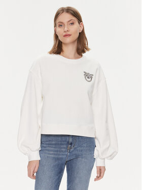 PINKO Pinko Μπλούζα Ceresole Maglia 102827 A1R8 Λευκό Regular Fit