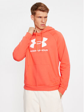 Under Armour Under Armour Pulóver Ua Rival Fleece Logo Hd 1379758 Piros Loose Fit