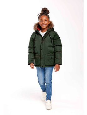 MINOTI MINOTI Parka 15coat 36 Zielony Regular Fit
