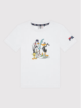 Fila Fila T-Shirt Landscheid FAK0024 Weiß Regular Fit