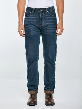 BIG STAR BIG STAR Jeansy TOROS_764 Granatowy Straight Leg