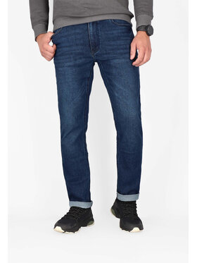 Volcano Volcano Jeansy D-FERG Granatowy Regular Fit