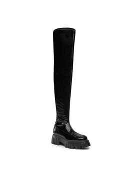 Buffalo Buffalo Чизми Lion Overknee 1220020 Черен