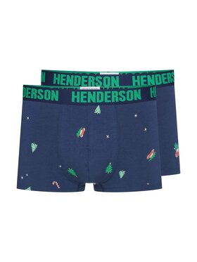 Henderson Henderson Komplet 2 par bokserek 41926 Niebieski
