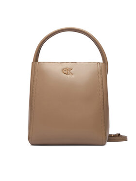 Calvin Klein Calvin Klein Ročna torba Ck Bucket With Strap LV04F3174G Bež