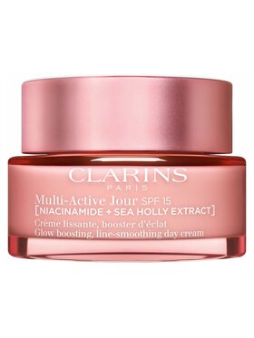 Clarins Clarins Clarins Multi Active Jour SPF15 50ml krem wygładzający i rozjaśniający Krem na dzień