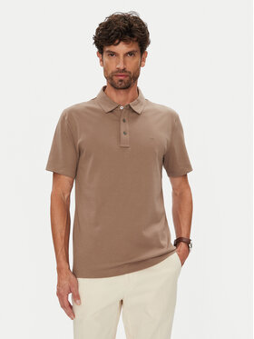 Michael Kors Michael Kors Polo CS15073C93 Brązowy Regular Fit