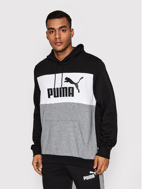 Puma Puma Bluza Colorblock 848772 Czarny Regular Fit