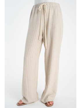 CLICK CLICK Παντελόνι υφασμάτινο 30-433 Μπεζ Relaxed Fit