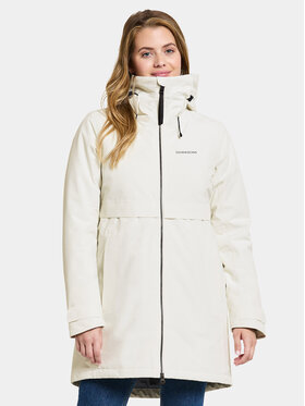 Didriksons Didriksons Striukė Helle Wns Parka 5 504301 Balta Regular Fit