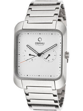 Obaku Obaku Zegarek V145UCISC Srebrny