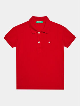 United Colors Of Benetton United Colors Of Benetton Polokošile 3089C300Q Červená Regular Fit