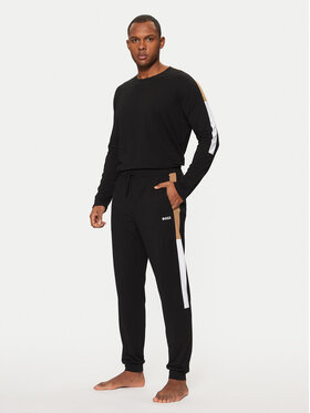 BOSS BOSS Pyžamo Balance 50535718 Černá Regular Fit