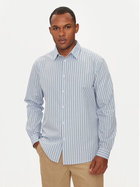 Sisley Sisley Hemd 5B8SSQ03T Blau Regular Fit
