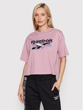 Reebok Reebok T-Shirt Quirky HM5918 Różowy Relaxed Fit