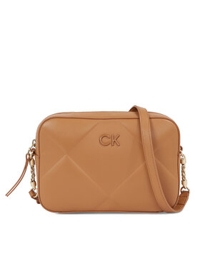 Calvin Klein Calvin Klein Geantă Re-Lock Quilt Camera Bag K60K610767 Maro