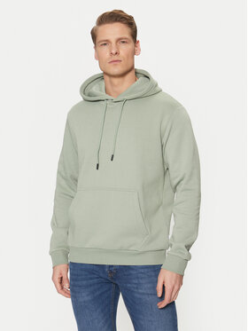 Jack&Jones Jack&Jones Džemperis ar kapuci Bradley 12249340 Zaļš Relaxed Fit