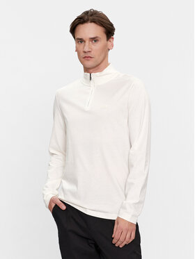 Calvin Klein Calvin Klein Longsleeve krekls K10K111857 Balts Regular Fit