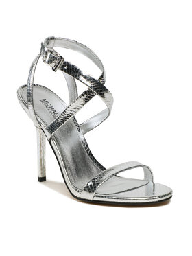 MICHAEL Michael Kors MICHAEL Michael Kors Sandały Asha Sandal 40S3ASHS1M Srebrny