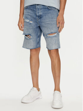 Karl Lagerfeld Jeans Karl Lagerfeld Jeans Jeansshorts 241D1117 Blau Relaxed Fit