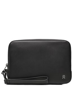 Tommy Hilfiger Tommy Hilfiger Geantă pentru cosmetice Th Modern Lea Washbag AM0AM11268 Negru
