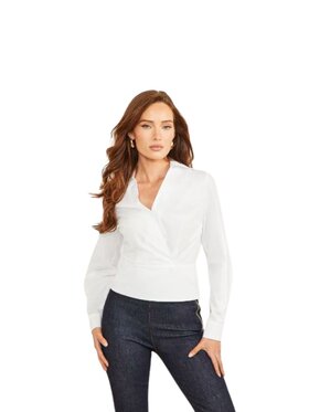 GUESS BY MARCIANO Guess By Marciano Koszula 4GGH049869Z Biały Basic Fit