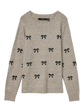 Vero Moda Vero Moda Пуловер Doffy 10330790 Бежов Regular Fit