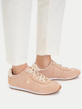 Guess Guess Sneakersy FLTTYR SUE12 Světle béžová