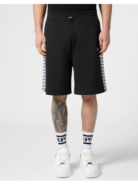 PHILIPP PLEIN PHILIPP PLEIN Pantaloncini sportivi 30549 Nero Jogger Fit