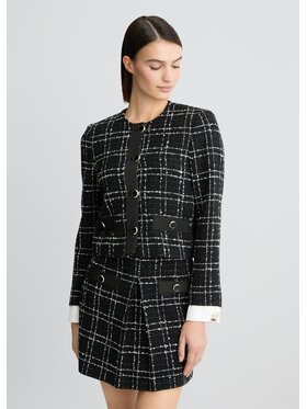 Liu Jo Liu Jo Kurtka damska CA5086TS92609096 Czarny Regular Fit