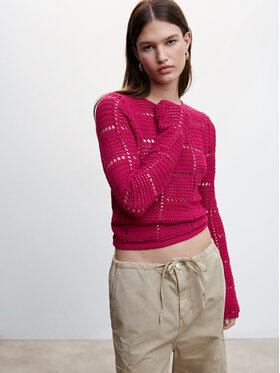 Mango Mango Sweater Greta 47047126 Rózsaszín Regular Fit