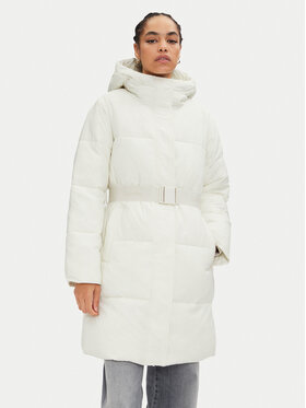 Calvin Klein Jeans Calvin Klein Jeans Geacă de iarnă J20J224122 Écru Relaxed Fit