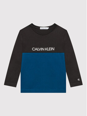 Calvin Klein Jeans Calvin Klein Jeans Bluză Clr Block IB0IB01229 Bleumarin Regular Fit