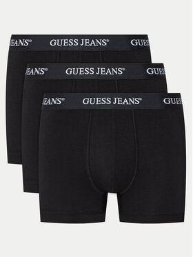 Guess Guess Set 3 perechi de boxeri M4BZ48 K6YW1 Negru