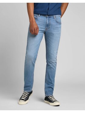 Lee Lee Jeansy Luke Fresh Mid Worn In Niebieski Slim Fit