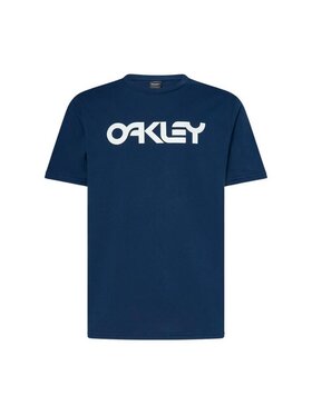 Oakley Oakley T-Shirt FOA404011 Niebieski Regular Fit