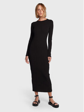 Samsøe Samsøe Samsøe Samsøe Rochie tricotată Helene F22400003 Negru Regular Fit