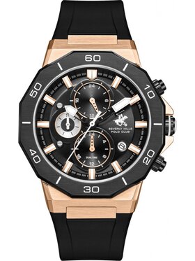 Beverly Hills Polo Club Beverly Hills Polo Club Zegarek BP3784X.451 Czarny