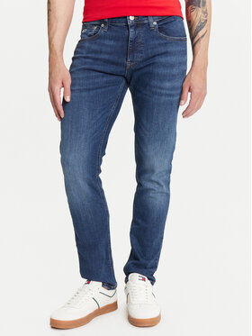 Tommy Jeans Tommy Jeans Jeans hlače Scanton DM0DM21890 Mornarsko modra Slim Fit